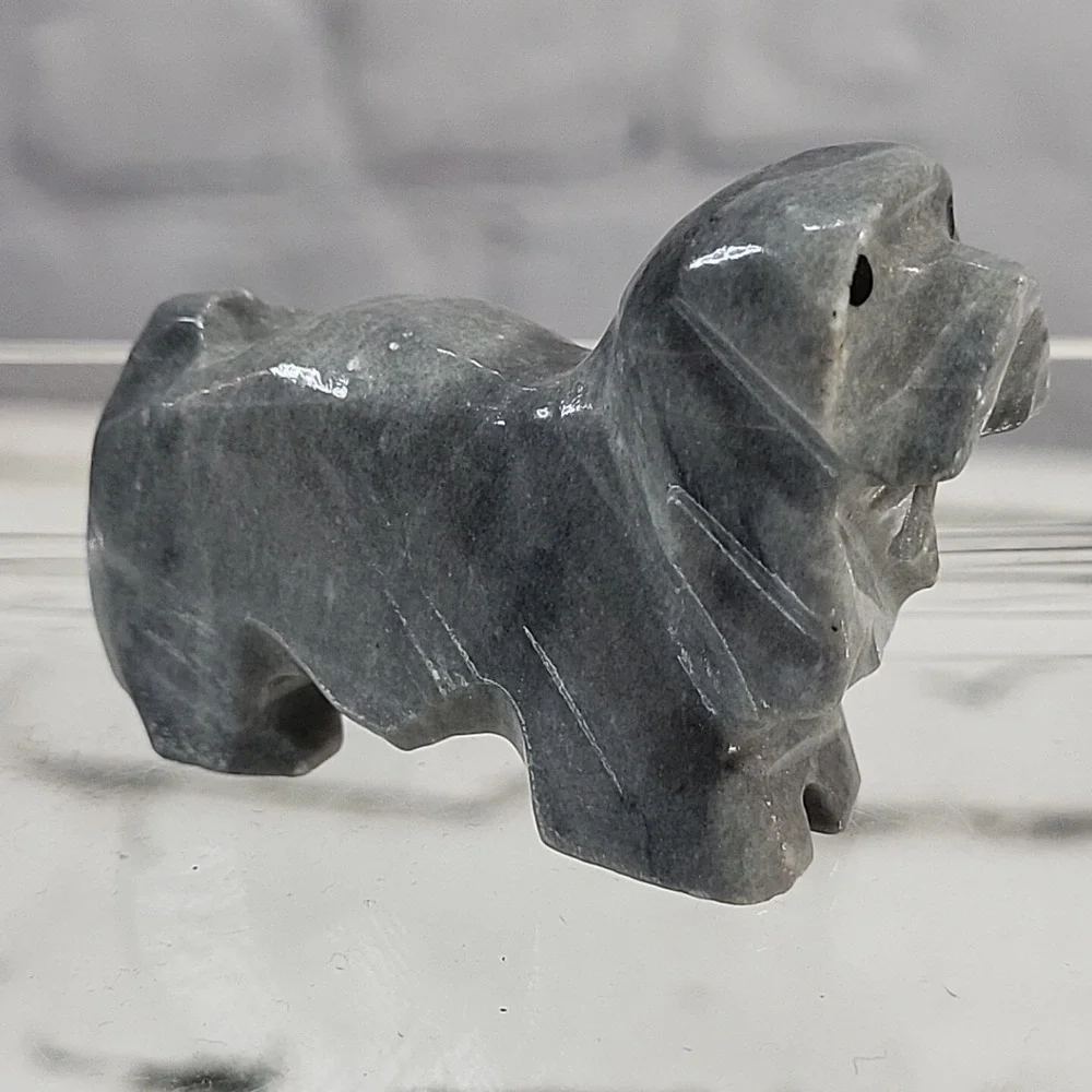 Cocker Spaniel Marble Figurine:‎ 2 1/2